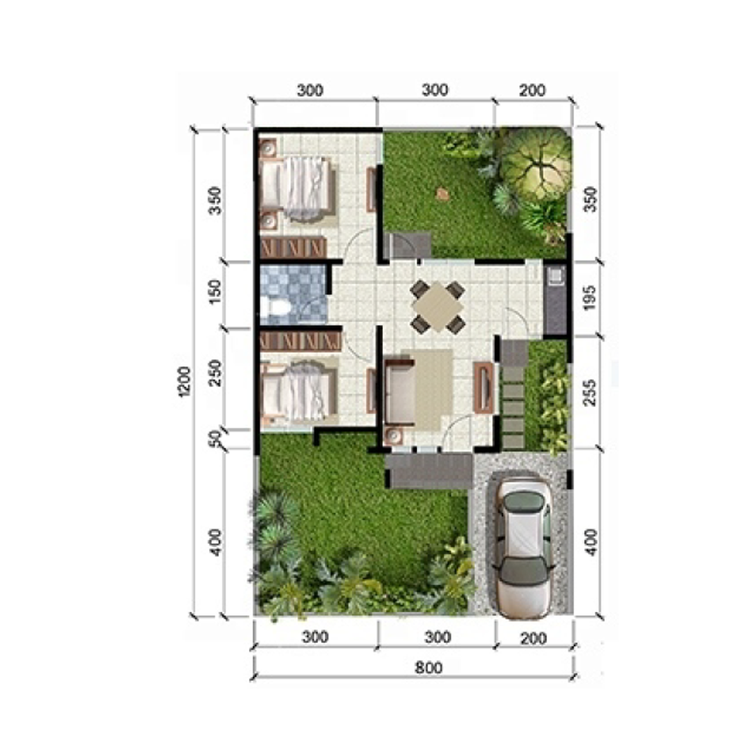 Layout Rumah